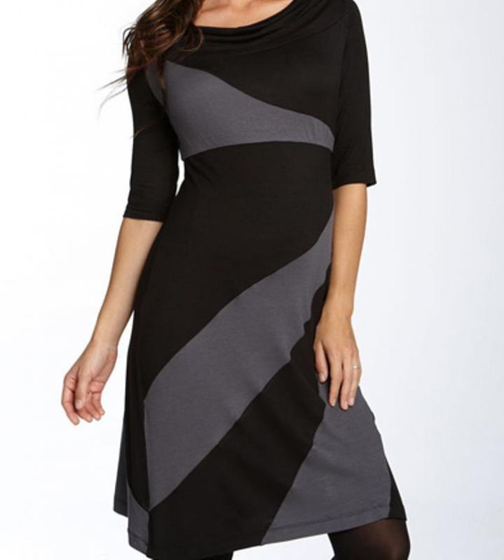 Black-and-Grey-Dress