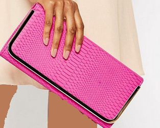 Fuschia-clutch-bag