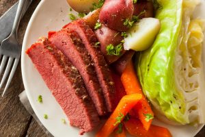 Homemade Corned Beef and Cabbage