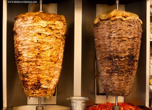 Chicken Lamb Shawerma Fast Food Meat