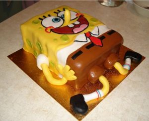 spongbob-cake-with-arms-and-legs